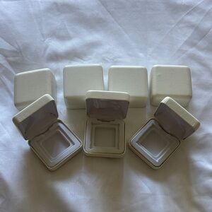 Set of 7 White Jewelry Boxes